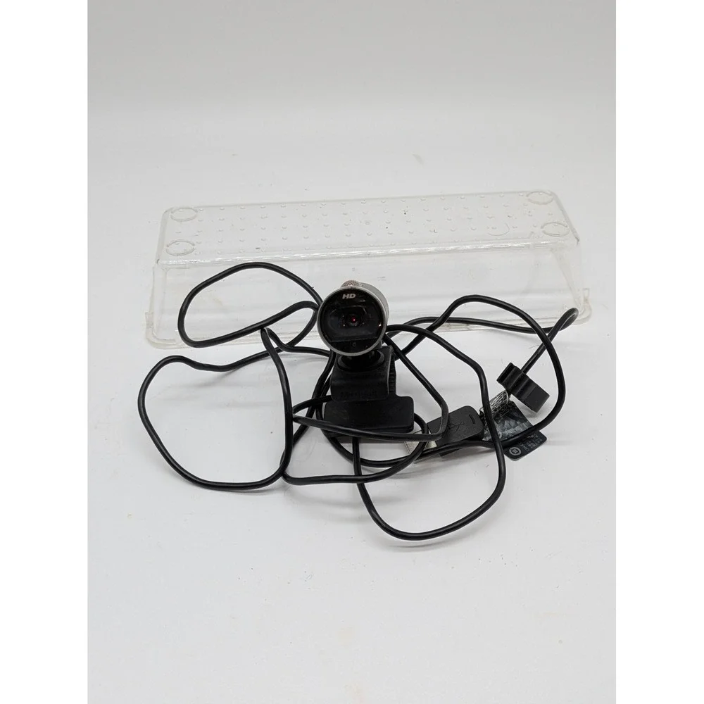 Microsoft LifeCam Cinema HD USB Webcam Model 1393 Autofocus 720p Tested